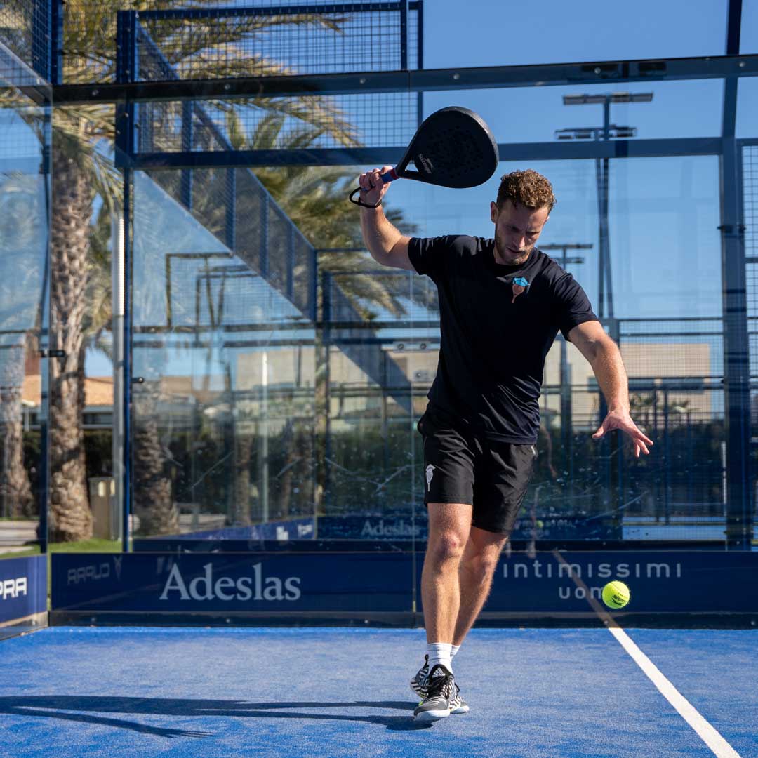 Padel action 1